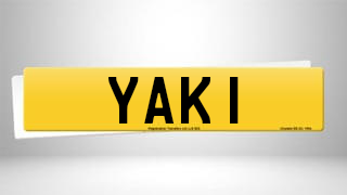 Registration YAK 1
